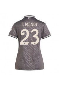 Fotbalové Dres Real Madrid Ferland Mendy #23 Dámské Třetí Oblečení 2024-25 Krátký Rukáv